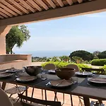 Villa Quiet 4 Bedrooms Full Sea View Heated Pool Sainte-Maxime