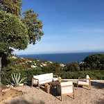 Quiet 4 Bedrooms Full Sea View Heated Pool * Sainte-Maxime