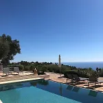 Quiet 4 Bedrooms Full Sea View Heated Pool Βίλα