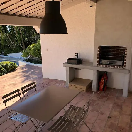 Quiet 4 Bedrooms Full Sea View Heated Pool Вилла